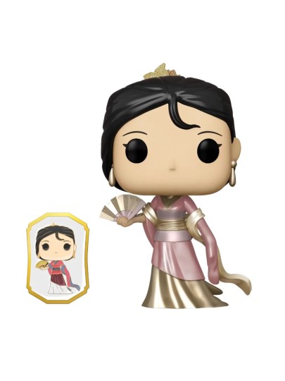 Φιγούρα Funko POP! Disney: Ultimate Princess - Mulan with Pin #1162 (Funko-Shop Exclusive)