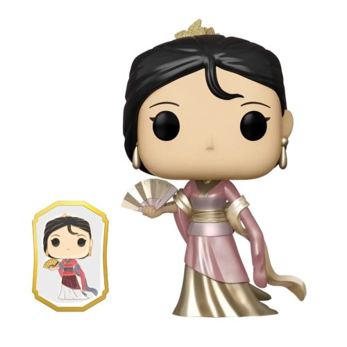 Φιγούρα Funko POP! Disney: Ultimate Princess - Mulan with Pin #1162 (Funko-Shop Exclusive)