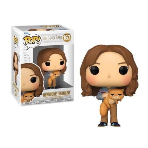 Φιγούρα Funko POP! Harry Potter - Hermione Granger with Crookshanks #167