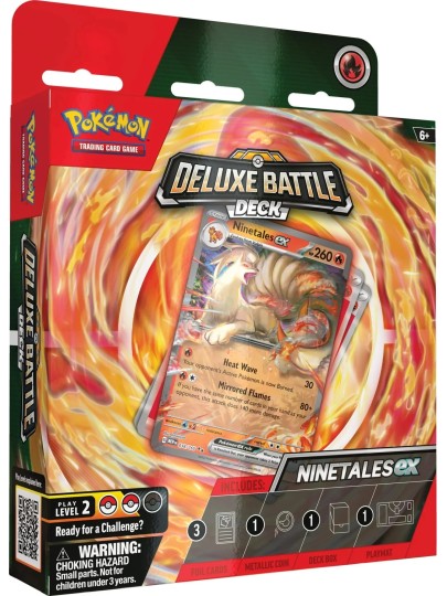 Pokemon TCG - Ninetetales Ex Deluxe Battle Deck