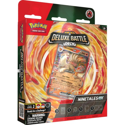 Pokemon TCG - Ninetetales Ex Deluxe Battle Deck