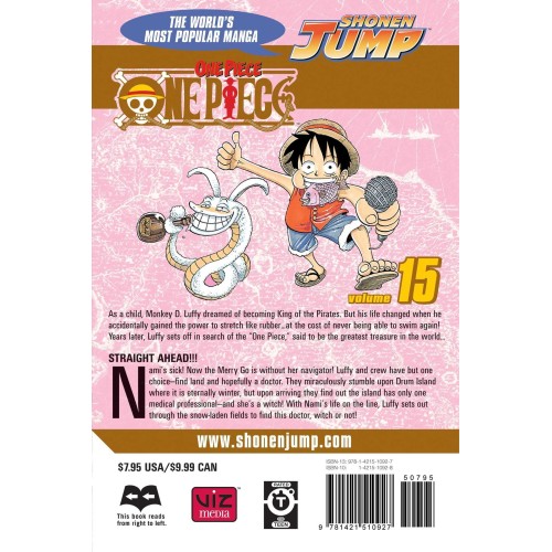 Τόμος Manga One Piece Vol. 15 (New Printing)