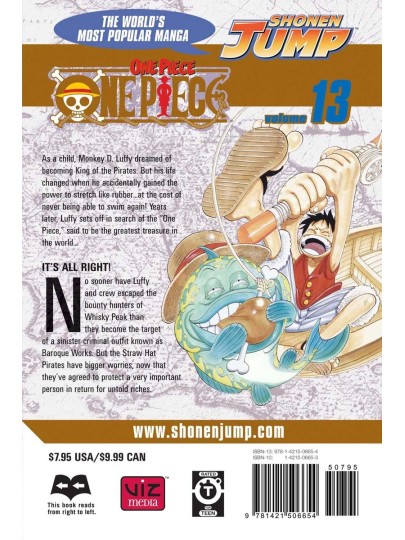 Τόμος Manga One Piece Vol. 13 (New Printing)