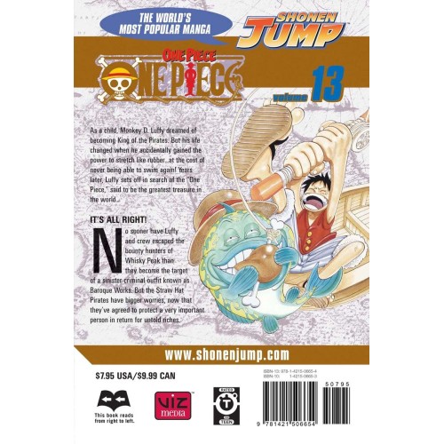 Τόμος Manga One Piece Vol. 13 (New Printing)