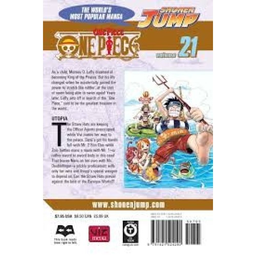 Τόμος Manga One Piece Vol. 21 (New Printing)