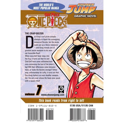 Τόμος Manga One Piece Vol. 07 (New Printing)