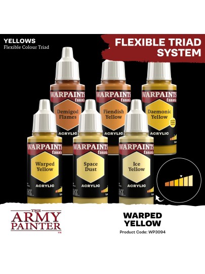 The Army Painter - Warpaints Fanatic: Warped Yellow Χρώμα Μοντελισμού (18ml)