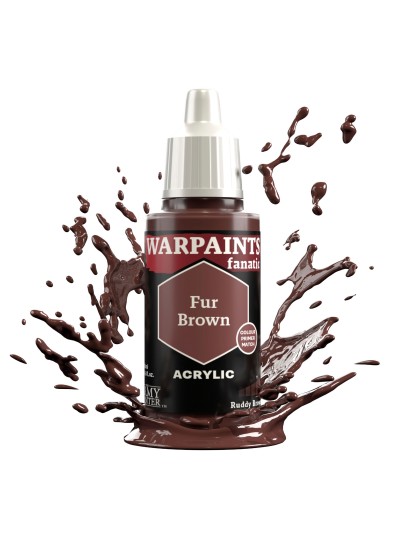 The Army Painter - Warpaints Fanatic: Fur Brown Χρώμα Μοντελισμού (18ml)