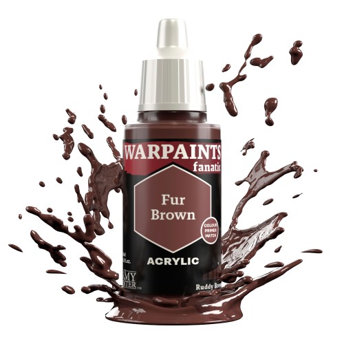 The Army Painter - Warpaints Fanatic: Fur Brown Χρώμα Μοντελισμού (18ml)