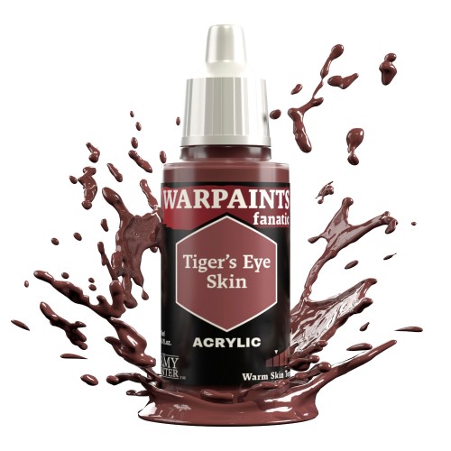 The Army Painter - Warpaints Fanatic: Tiger's Eye Skin Χρώμα Μοντελισμού (18ml)