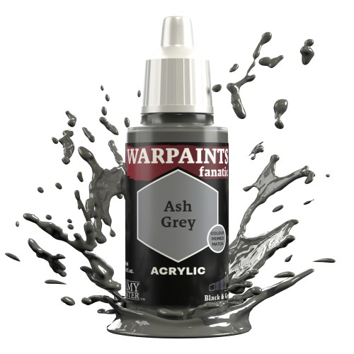 The Army Painter - Warpaints Fanatic: Ash Grey Χρώμα Μοντελισμού (18ml)