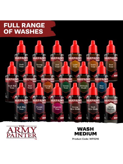 The Army Painter - Warpaints Fanatic Wash: Wash Medium Χρώμα Μοντελισμού (18ml)