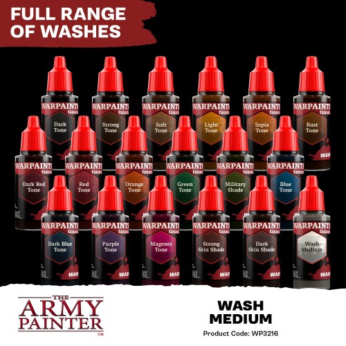 The Army Painter - Warpaints Fanatic Wash: Wash Medium Χρώμα Μοντελισμού (18ml)