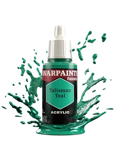 The Army Painter - Warpaints Fanatic: Talisman Teal Χρώμα Μοντελισμού (18ml)