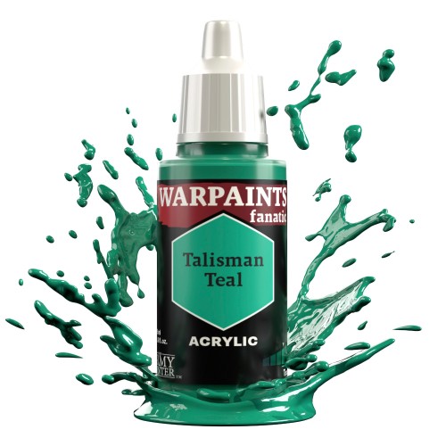 The Army Painter - Warpaints Fanatic: Talisman Teal Χρώμα Μοντελισμού (18ml)