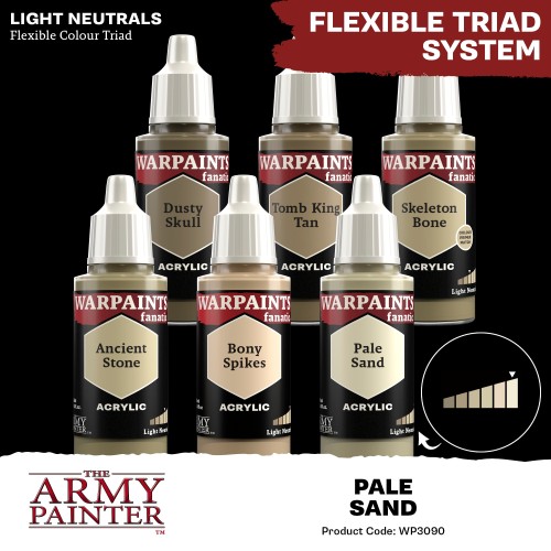 The Army Painter - Warpaints Fanatic: Pale Sand Χρώμα Μοντελισμού (18ml)