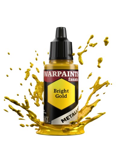 The Army Painter - Warpaints Fanatic Metallic: Bright Gold Χρώμα Μοντελισμού (18ml)