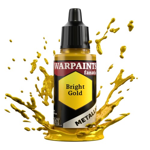 The Army Painter - Warpaints Fanatic Metallic: Bright Gold Χρώμα Μοντελισμού (18ml)