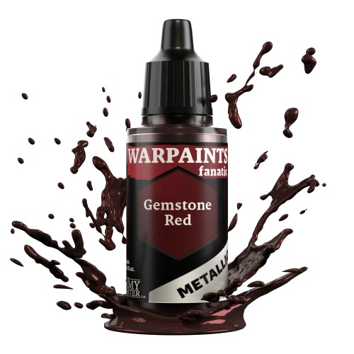 The Army Painter - Warpaints Fanatic Metallic: Gemstone Red Χρώμα Μοντελισμού (18ml)