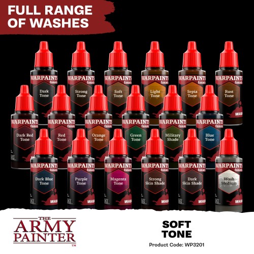 The Army Painter - Warpaints Fanatic Wash: Soft Tone Χρώμα Μοντελισμού (18ml)