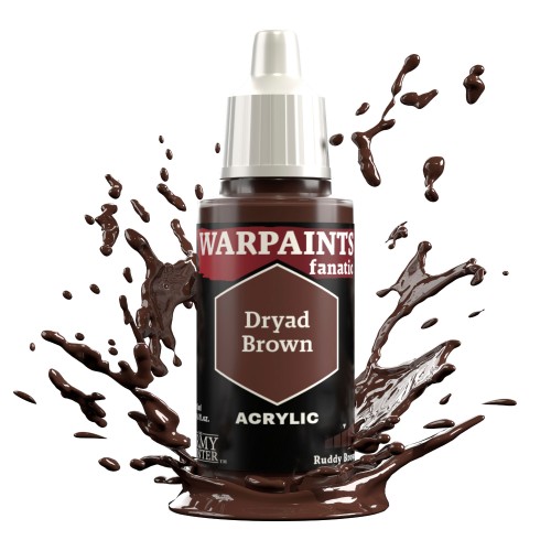 The Army Painter - Warpaints Fanatic: Dryad Brown Χρώμα Μοντελισμού (18ml)