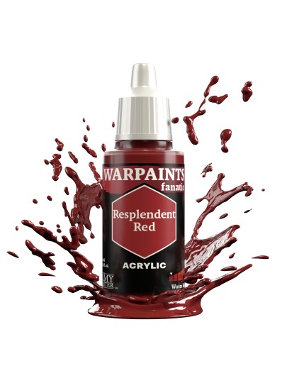 The Army Painter - Warpaints Fanatic: Resplendent Red Χρώμα Μοντελισμού (18ml)