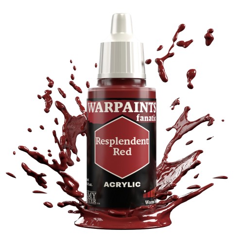 The Army Painter - Warpaints Fanatic: Resplendent Red Χρώμα Μοντελισμού (18ml)