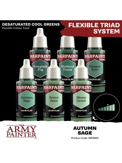 The Army Painter - Warpaints Fanatic: Autumn Sage Χρώμα Μοντελισμού (18ml)