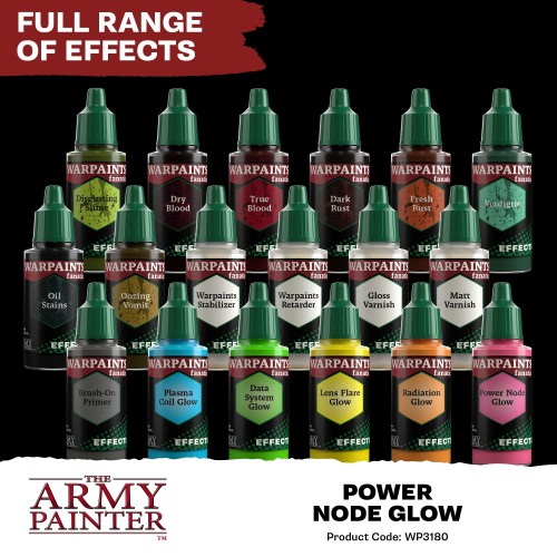 The Army Painter - Warpaints Fanatic Effects: Power Node Glow Χρώμα Μοντελισμού (18ml)