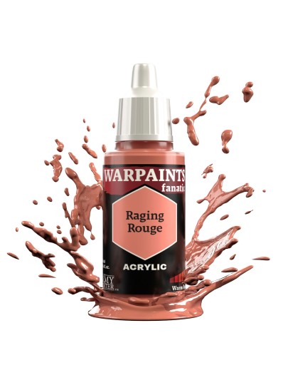 The Army Painter - Warpaints Fanatic: Raging Rouge Χρώμα Μοντελισμού (18ml)