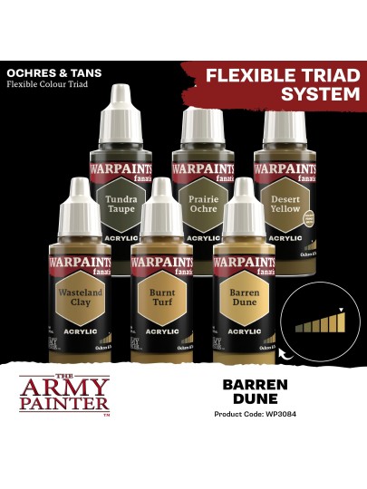 The Army Painter - Warpaints Fanatic: Barren Dune Χρώμα Μοντελισμού (18ml)