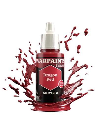 The Army Painter - Warpaints Fanatic: Dragon Red Χρώμα Μοντελισμού (18ml)