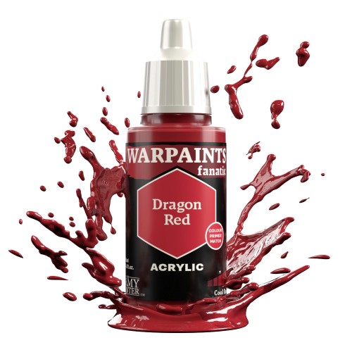 The Army Painter - Warpaints Fanatic: Dragon Red Χρώμα Μοντελισμού (18ml)