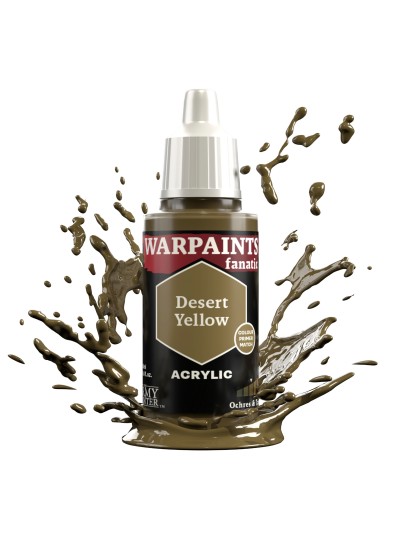 The Army Painter - Warpaints Fanatic: Desert Yellow Χρώμα Μοντελισμού (18ml)