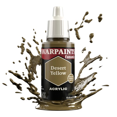 The Army Painter - Warpaints Fanatic: Desert Yellow Χρώμα Μοντελισμού (18ml)