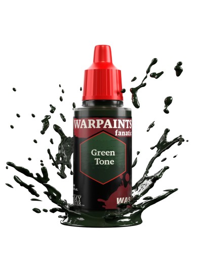 The Army Painter - Warpaints Fanatic Wash: Green Tone Χρώμα Μοντελισμού (18ml)