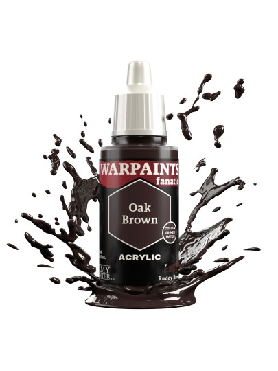 The Army Painter - Warpaints Fanatic: Oak Brown Χρώμα Μοντελισμού (18ml)