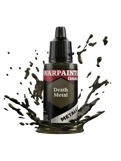 The Army Painter - Warpaints Fanatic Metallic: Death Metal Χρώμα Μοντελισμού (18ml)