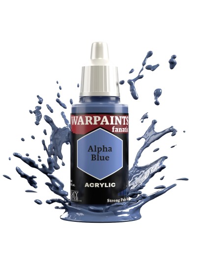 The Army Painter - Warpaints Fanatic: Alpha Blue Χρώμα Μοντελισμού (18ml)