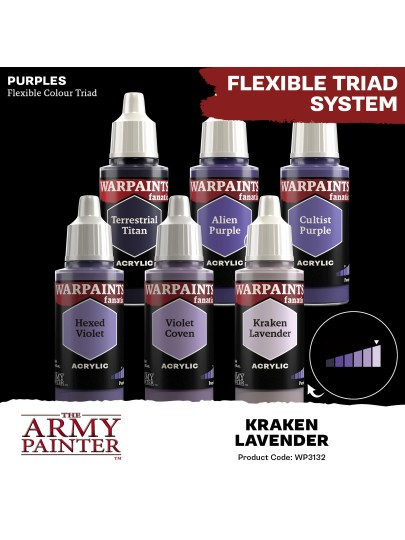 The Army Painter - Warpaints Fanatic: Kraken Lavender Χρώμα Μοντελισμού (18ml)