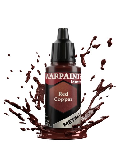 The Army Painter - Warpaints Fanatic Metallic: Red Copper Χρώμα Μοντελισμού (18ml)