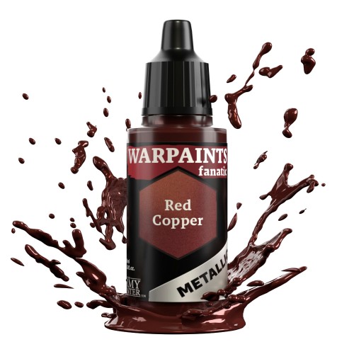 The Army Painter - Warpaints Fanatic Metallic: Red Copper Χρώμα Μοντελισμού (18ml)