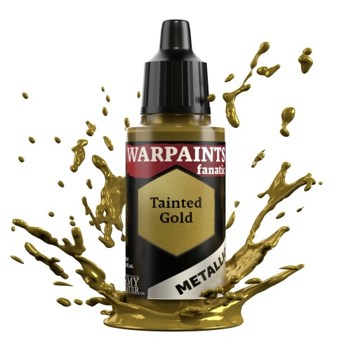 The Army Painter - Warpaints Fanatic Metallic: Tainted Gold Χρώμα Μοντελισμού (18ml)