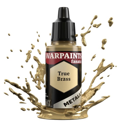 The Army Painter - Warpaints Fanatic Metallic: True Brass Χρώμα Μοντελισμού (18ml)