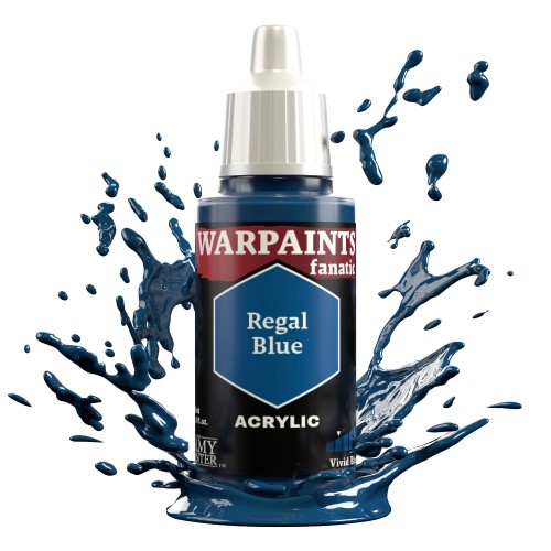 The Army Painter - Warpaints Fanatic: Regal Blue Χρώμα Μοντελισμού (18ml)