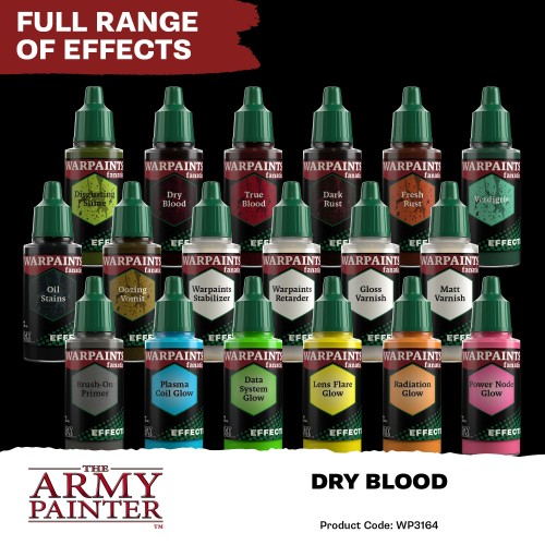 The Army Painter - Warpaints Fanatic Effects: Dry Blood Χρώμα Μοντελισμού (18ml)
