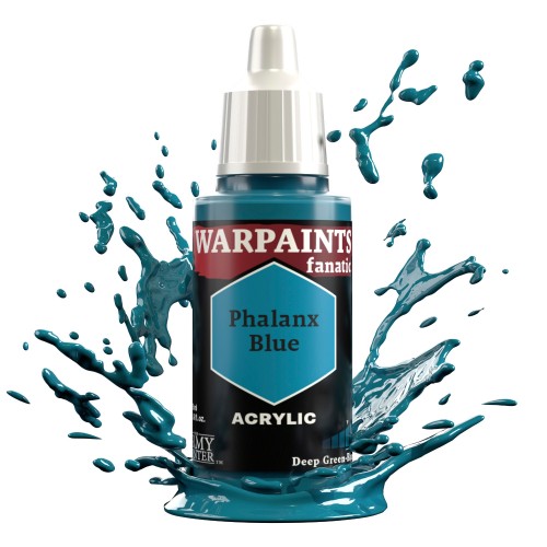 The Army Painter - Warpaints Fanatic: Phalanx Blue Χρώμα Μοντελισμού (18ml)