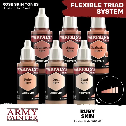 The Army Painter - Warpaints Fanatic: Ruby Skin Χρώμα Μοντελισμού (18ml)