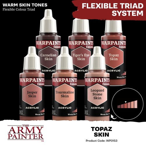 The Army Painter - Warpaints Fanatic: Topaz Skin Χρώμα Μοντελισμού (18ml)