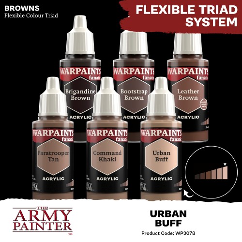 The Army Painter - Warpaints Fanatic: Urban Buff Χρώμα Μοντελισμού (18ml)